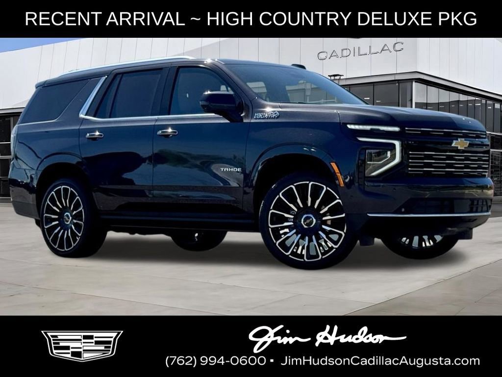 Used 2025 Chevrolet Tahoe High Country AWD/4WD image 1