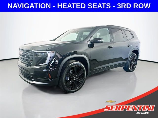 Certified 2025 GMC Acadia Elevation w/ Black Edition