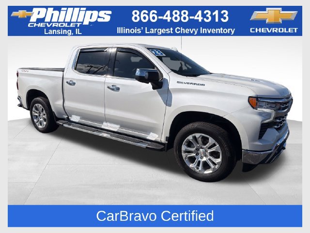 Used 2023 Chevrolet Silverado 1500 LTZ w/ LTZ Premium Package AWD/4WD 360° Tour