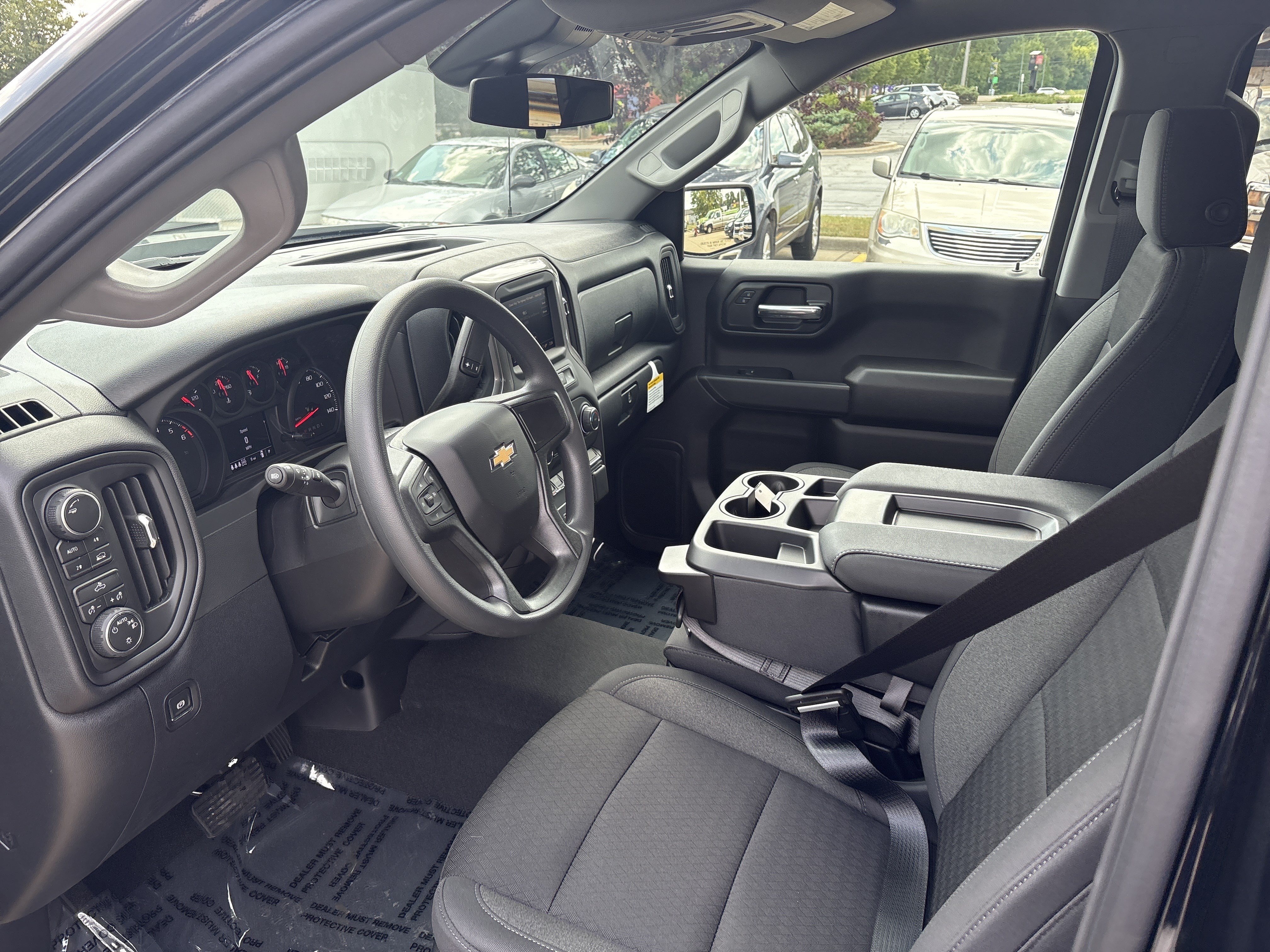 New 2026 Chevrolet Silverado 1500 Custom w/ Turbomax Blackout Package AWD/4WD image 7