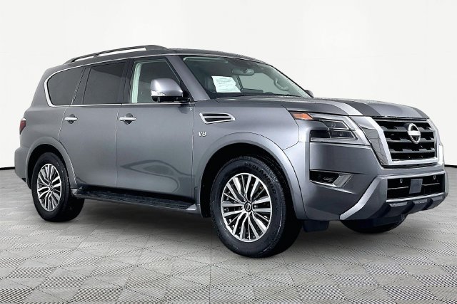 Used 2021 Nissan Armada SL w/ Captain's Chairs Package AWD/4WD image 3