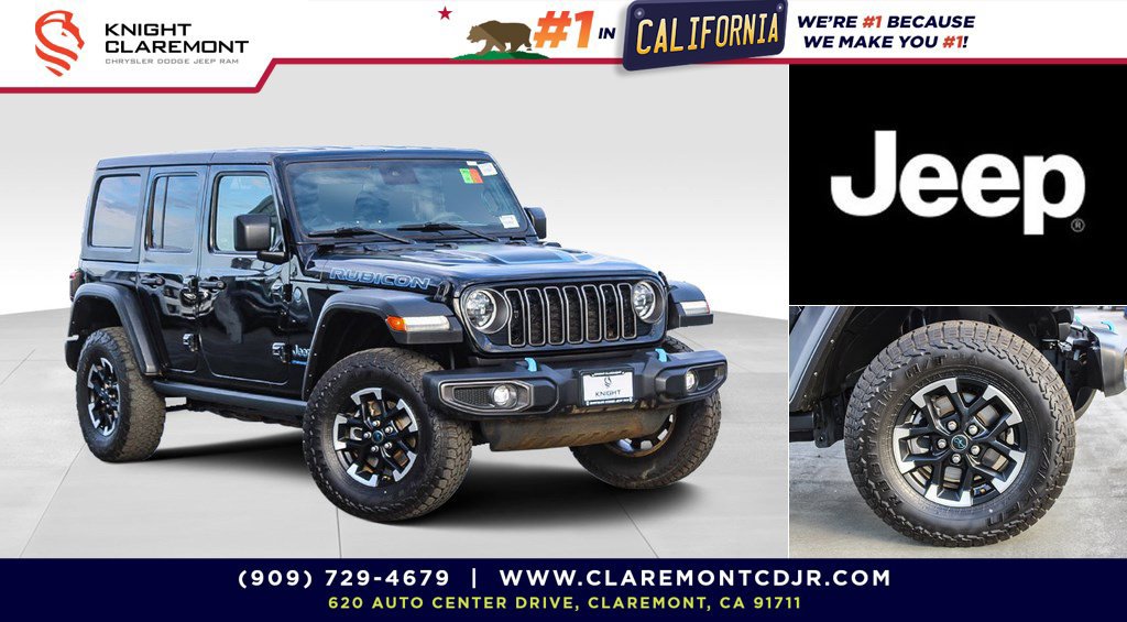 Used 2024 Jeep Wrangler Unlimited Rubicon 4xe