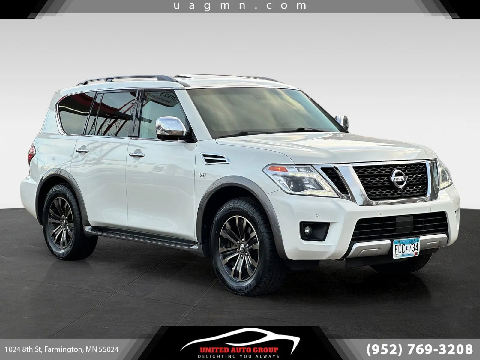 Used 2017 Nissan Armada Platinum w/ Captain Seat Package