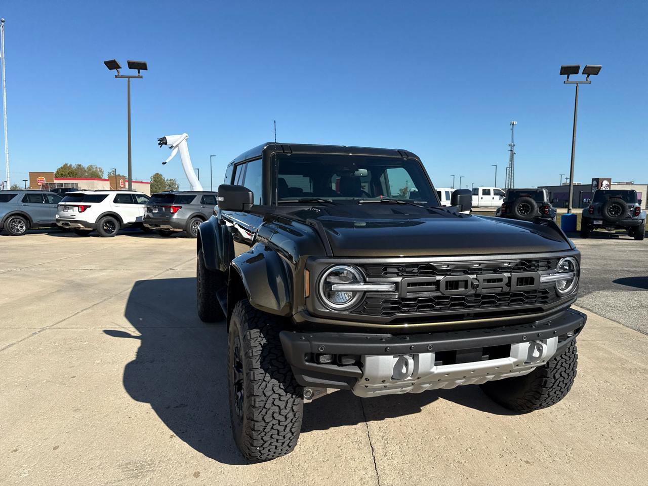 New 2025 Ford Bronco Raptor w/ Interior Carbon Fiber Pack