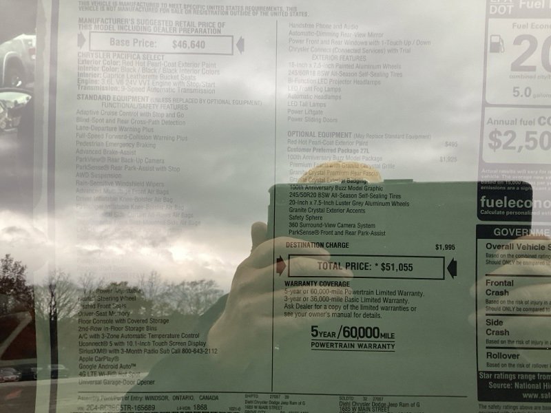 New 2026 Chrysler Pacifica Select image 14