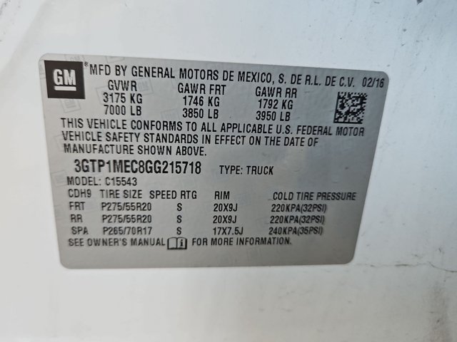 Used 2016 GMC Sierra 1500 SLE w/ Texas SLE Value Package RWD image 19