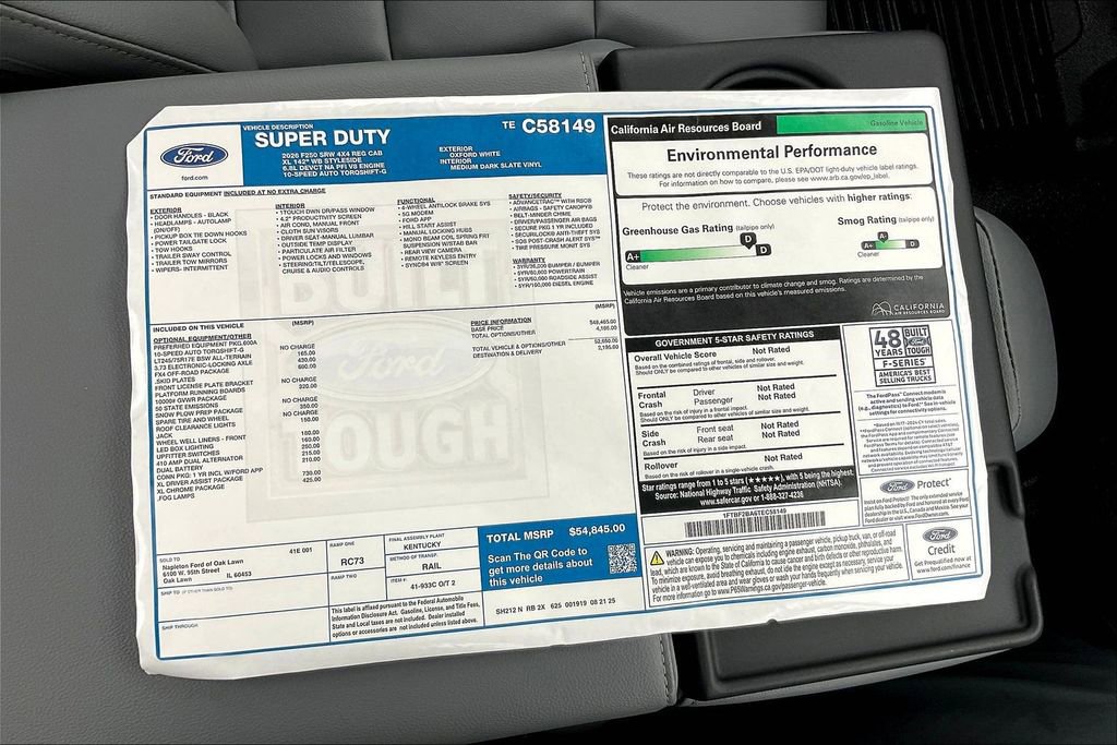 New 2026 Ford F250 XL w/ XL Driver Assist Package image 13
