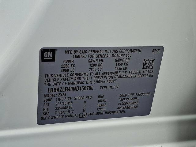 Certified 2022 Buick Envision Preferred FWD image 31