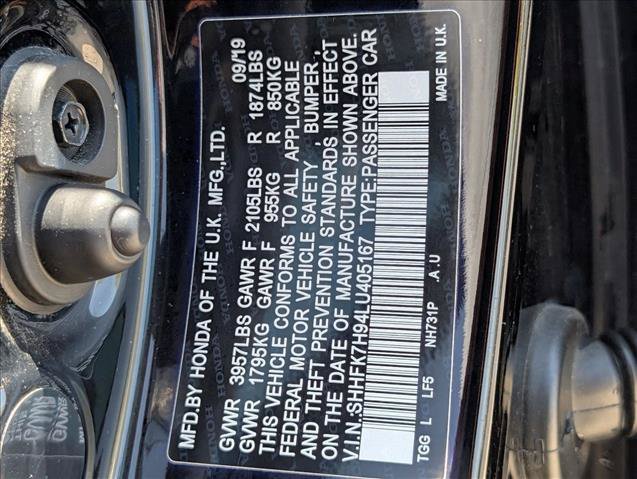 Used 2020 Honda Civic Sport Touring image 20