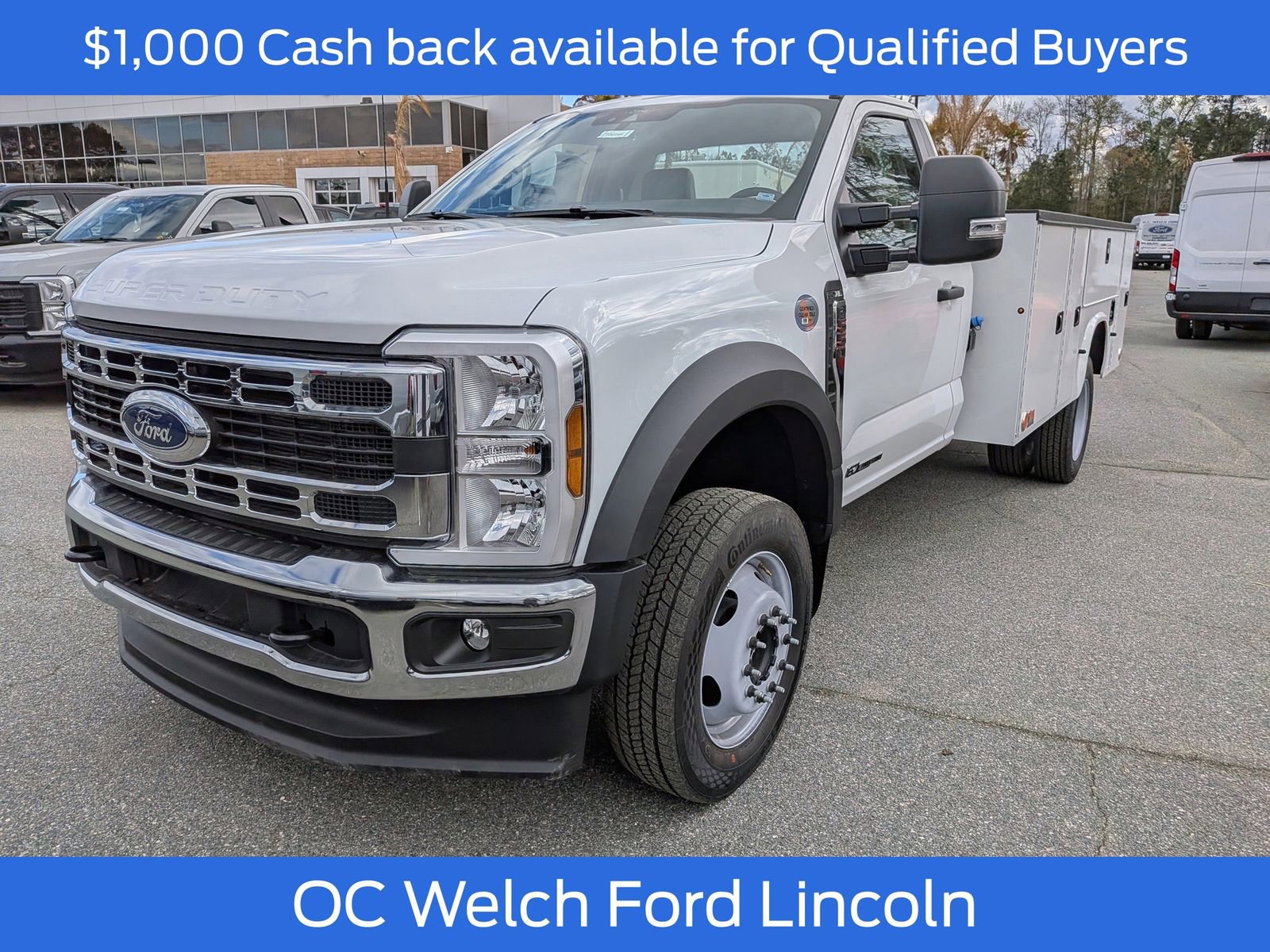 New 2026 Ford F550 4x4 Regular Cab Super Duty w/ XL Chrome Package image 5