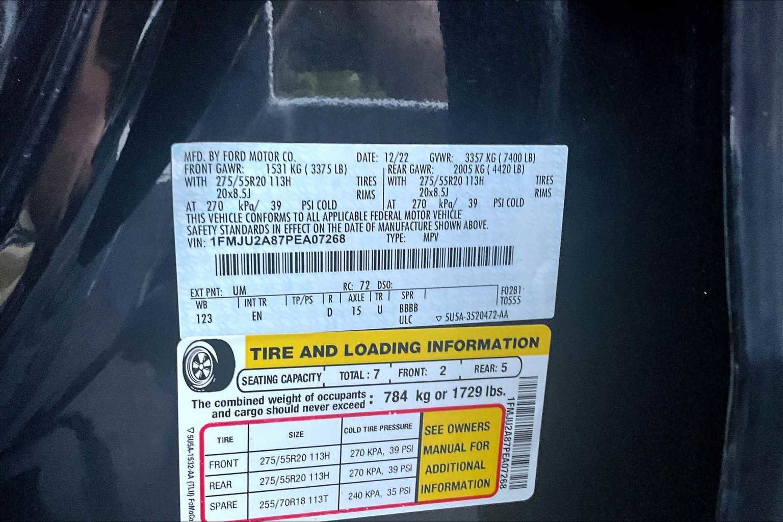 Used 2023 Ford Expedition Limited image 61