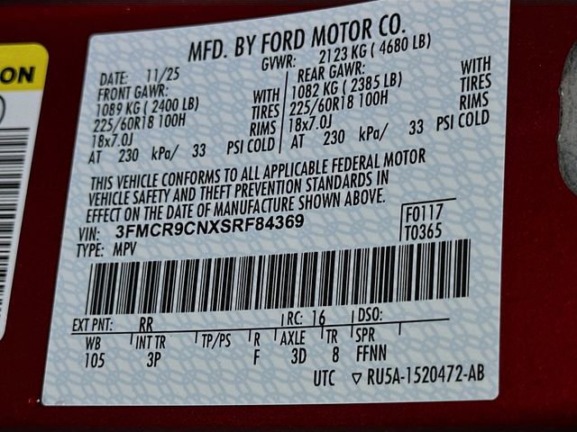 New 2025 Ford Bronco Sport Outer Banks w/ Outer Banks Tech Package+ image 17