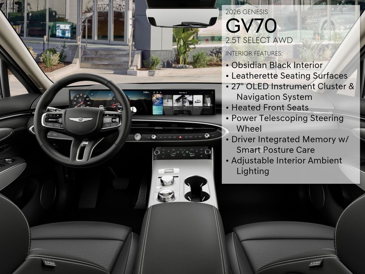 New 2026 Genesis GV70 2.5T Select image 21