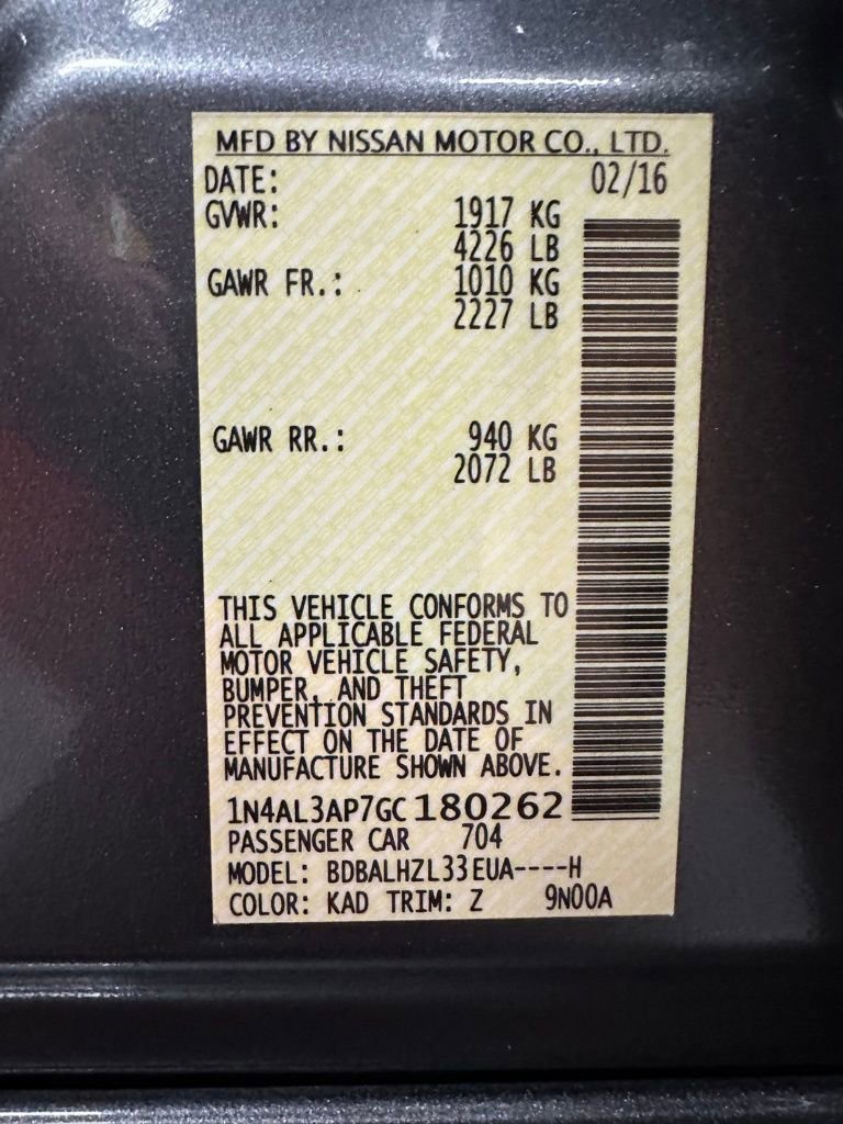 Used 2016 Nissan Altima 2.5 SR image 31