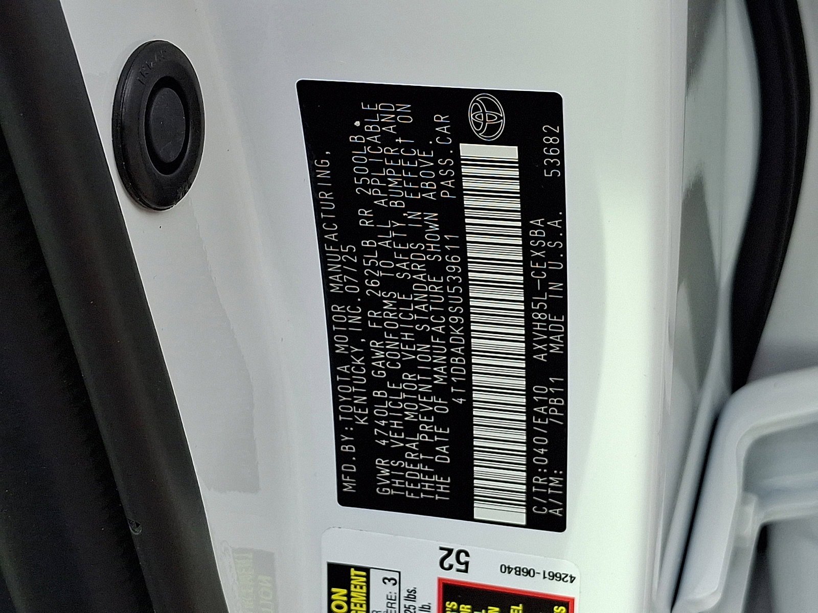 Certified 2025 Toyota Camry SE AWD/4WD image 26
