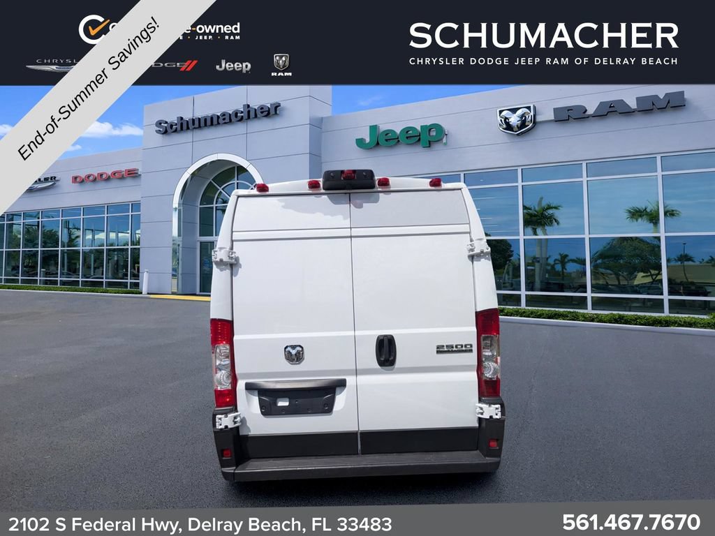 Used 2025 RAM ProMaster 2500 w/ Convenience Group FWD image 6