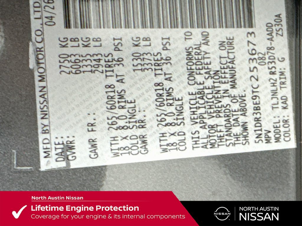 New 2026 Nissan Pathfinder Rock Creek AWD/4WD image 42