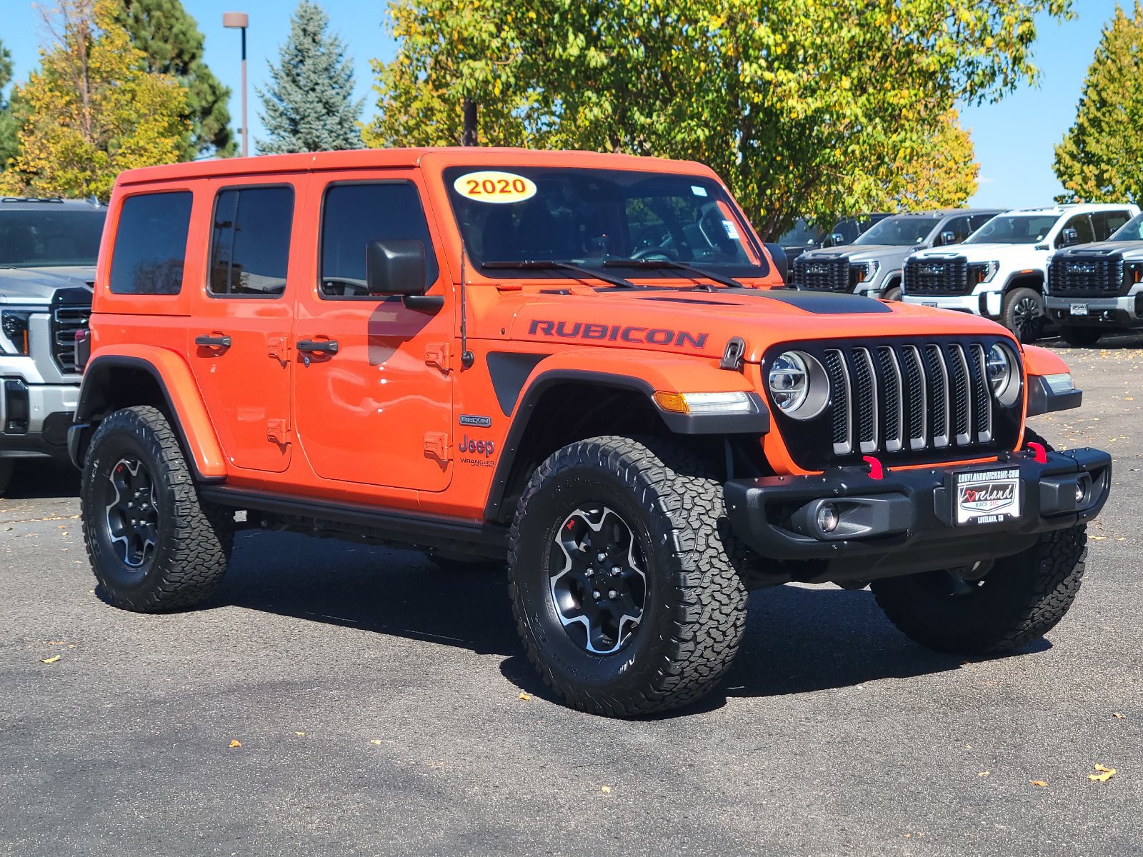 Used 2020 Jeep Wrangler Unlimited Rubicon w/ Quick Order Package 28Y Recon AWD/4WD image 1