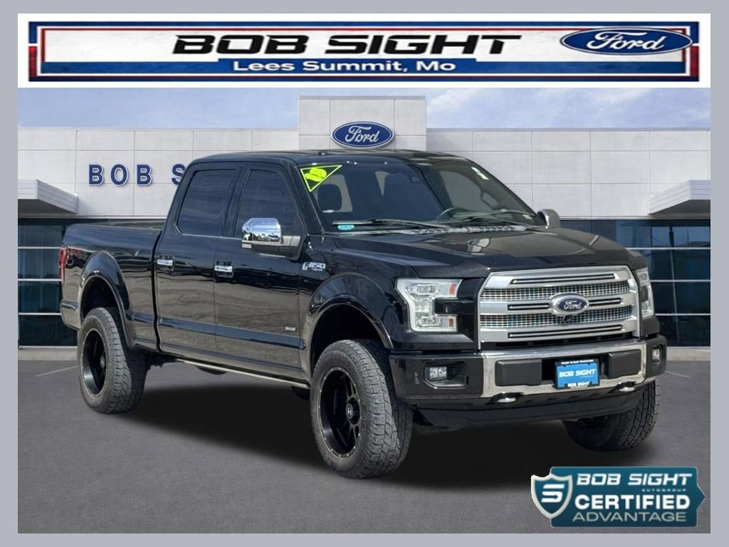 Used 2015 Ford F150 Platinum w/ Equipment Group 701A Luxury image 1