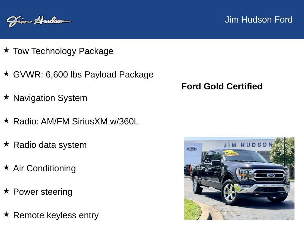 Certified 2021 Ford F150 XLT w/ Equipment Group 302A High AWD/4WD image 12