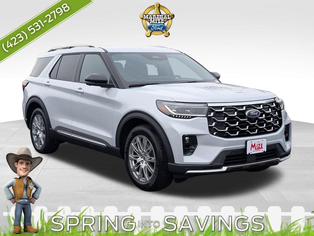 New 2026 Ford Explorer Platinum