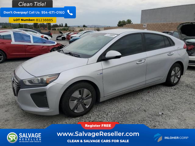 Used 2019 Hyundai Ioniq Blue