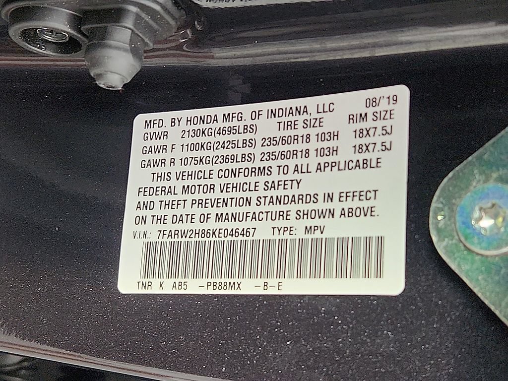 Used 2019 Honda CR-V EX-L image 27
