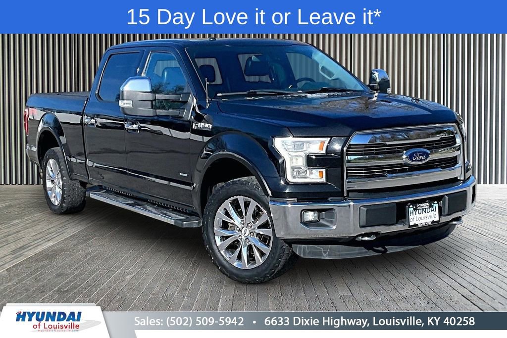 Used 2015 Ford F150 Lariat w/ Equipment Group 502A Luxury