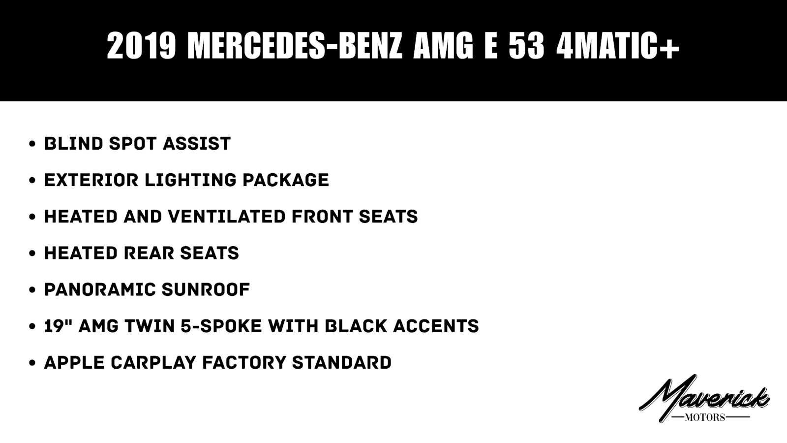 Used 2019 Mercedes-Benz E 53 AMG 4MATIC Sedan image 63