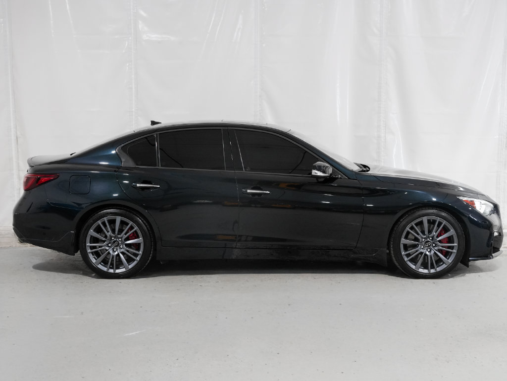 Used 2023 INFINITI Q50 Red Sport 400 w/ Black Opal Edition RWD image 7