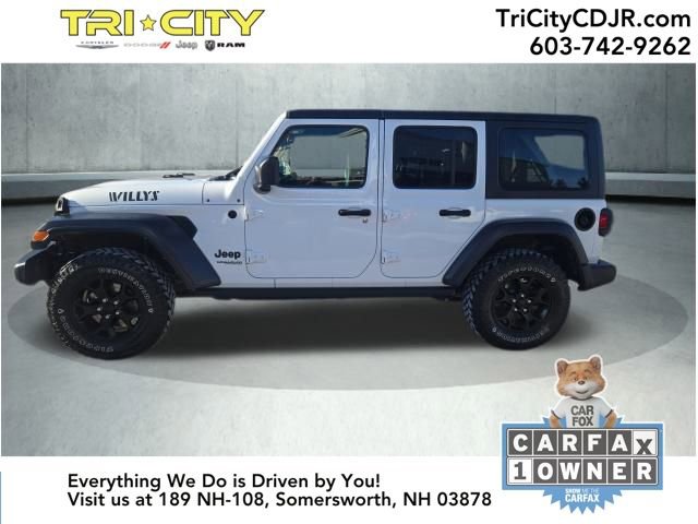 Used 2021 Jeep Wrangler Unlimited Sport image 2