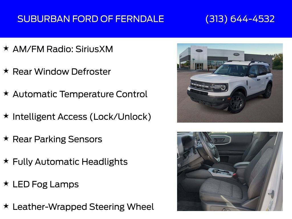 Used 2022 Ford Bronco Sport Big Bend w/ Convenience Package image 13