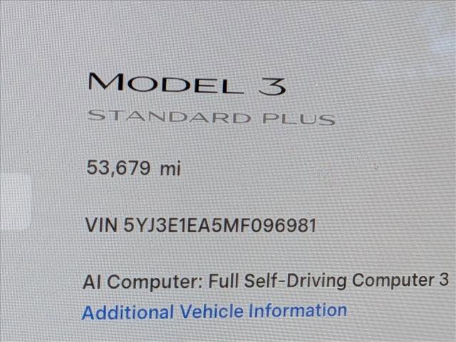 Used 2021 Tesla Model 3 Standard Range RWD image 10