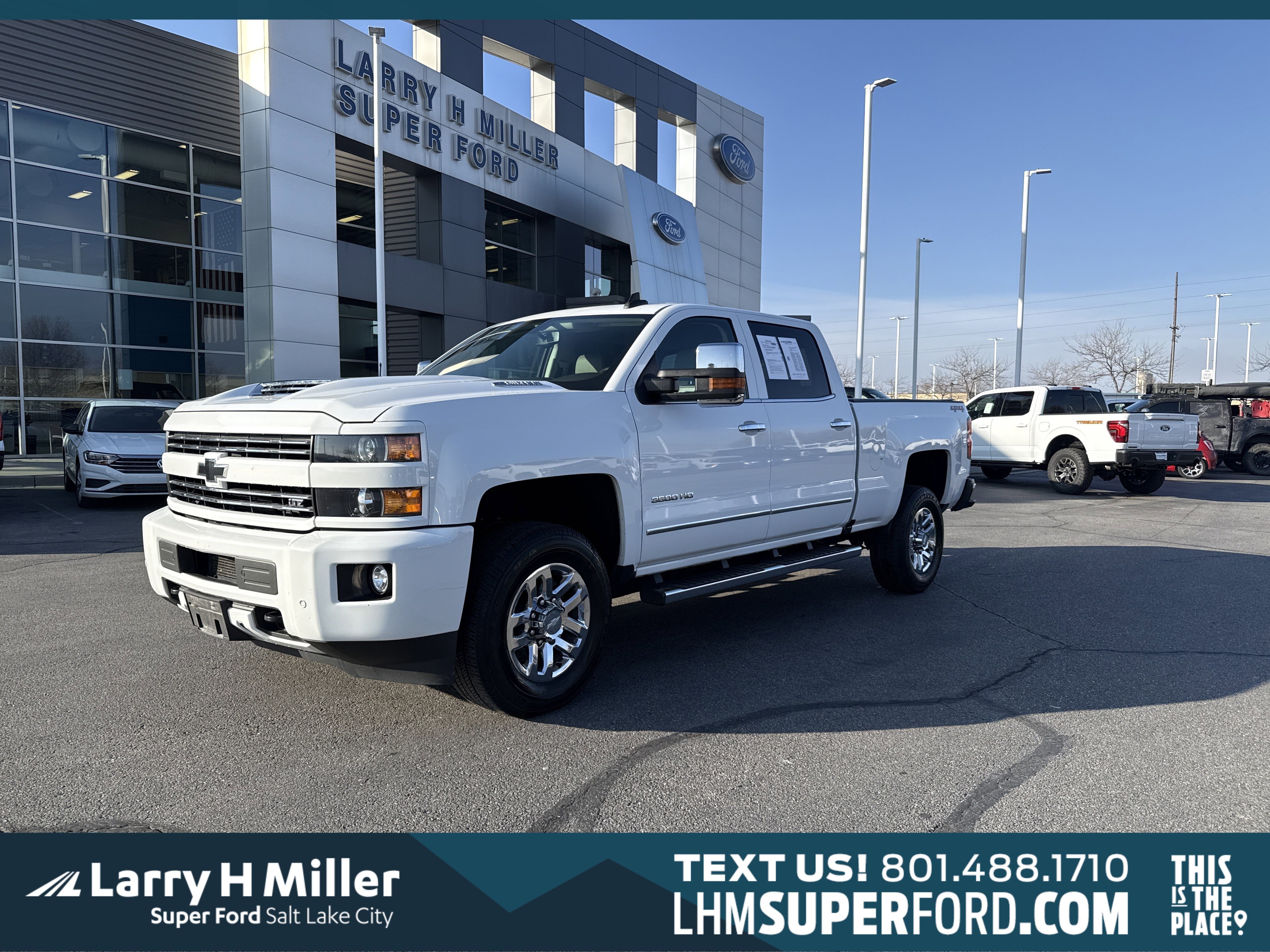 Used 2019 Chevrolet Silverado 3500 LTZ w/ Duramax Plus Package