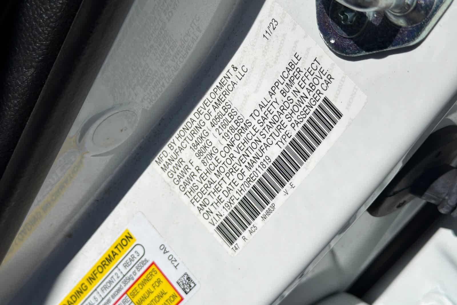 Used 2024 Honda Civic EX-L image 31