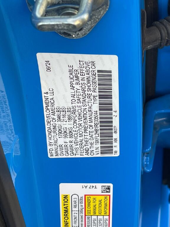 Used 2024 Honda Civic Sport image 35