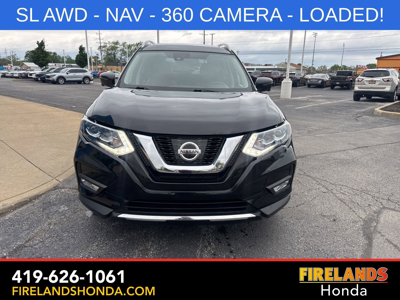 Used 2017 Nissan Rogue SL w/ SL Premium Package AWD/4WD image 8
