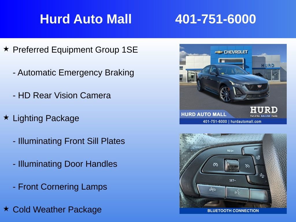 Used 2020 Cadillac CT5 Sport w/ Driver Awareness Plus Package image 12