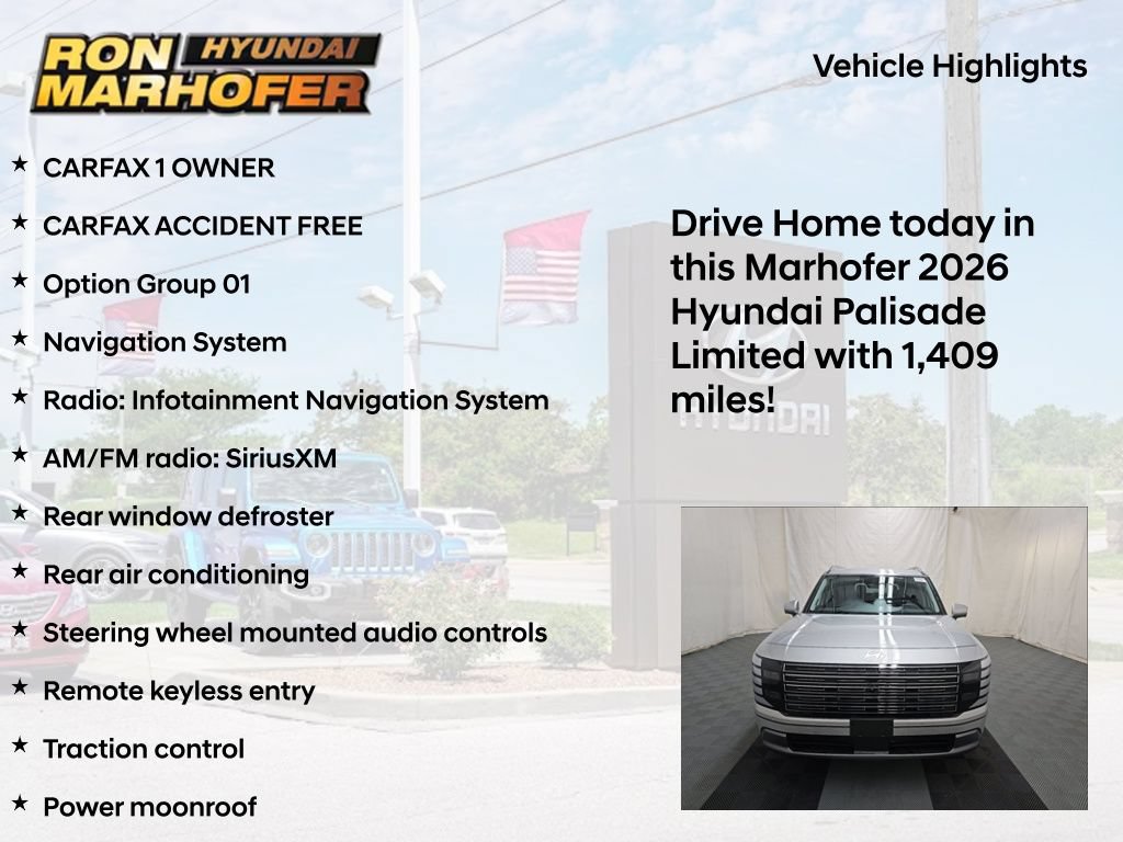 Used 2026 Hyundai Palisade Limited AWD/4WD image 8