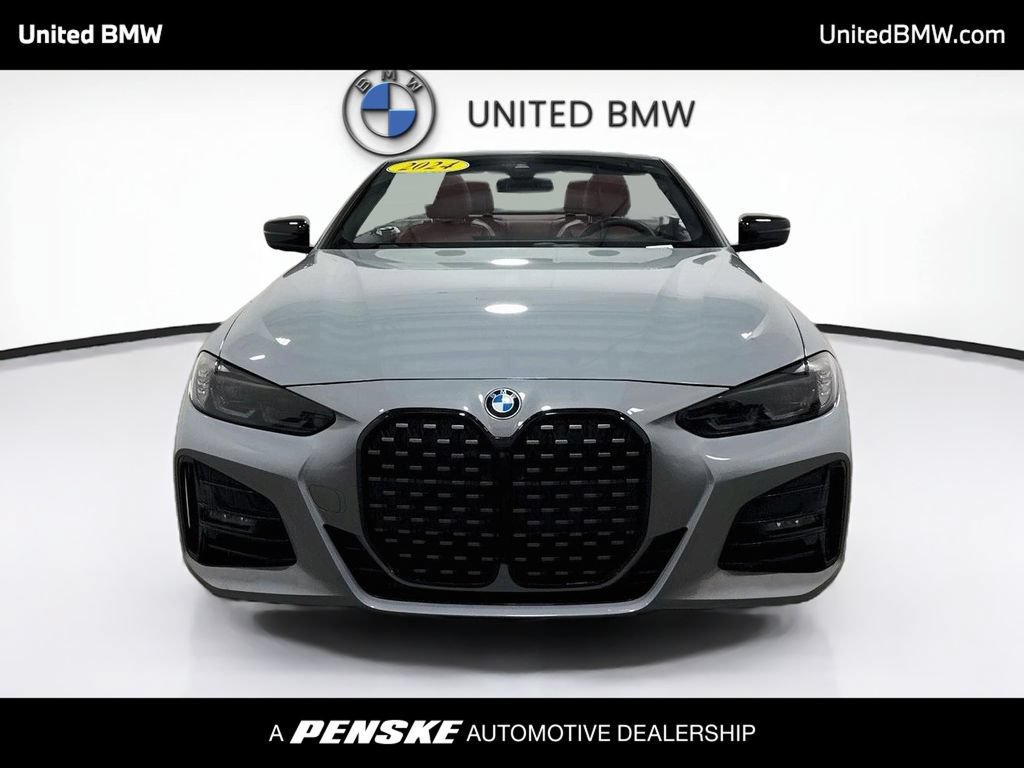 Certified 2024 BMW 430i Convertible w/ M Sport Package RWD image 2