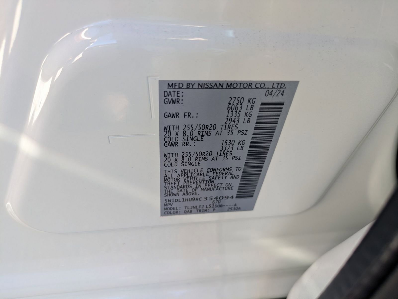 Used 2024 INFINITI QX60 Autograph w/ Cargo Package image 36