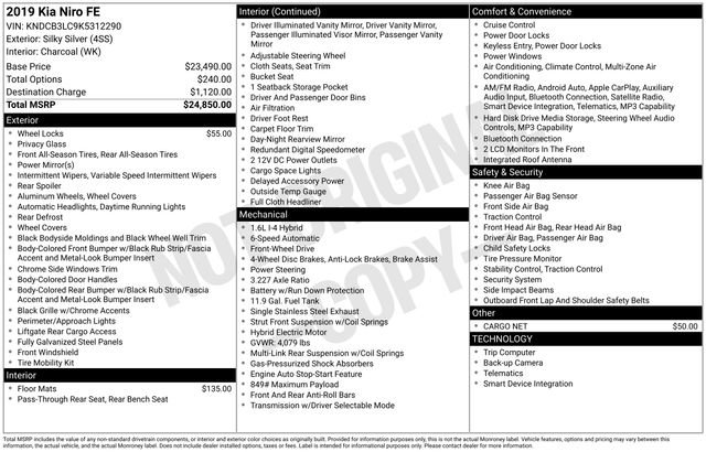 Used 2019 Kia Niro FE image 22