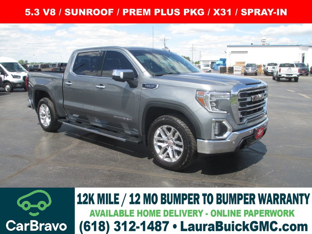 Used 2021 GMC Sierra 1500 SLT w/ SLT Premium Plus Package AWD/4WD image 1