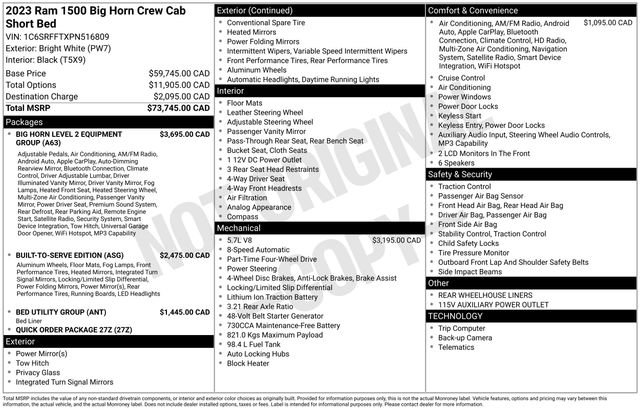 Used 2023 RAM 1500 Big Horn AWD/4WD video 2