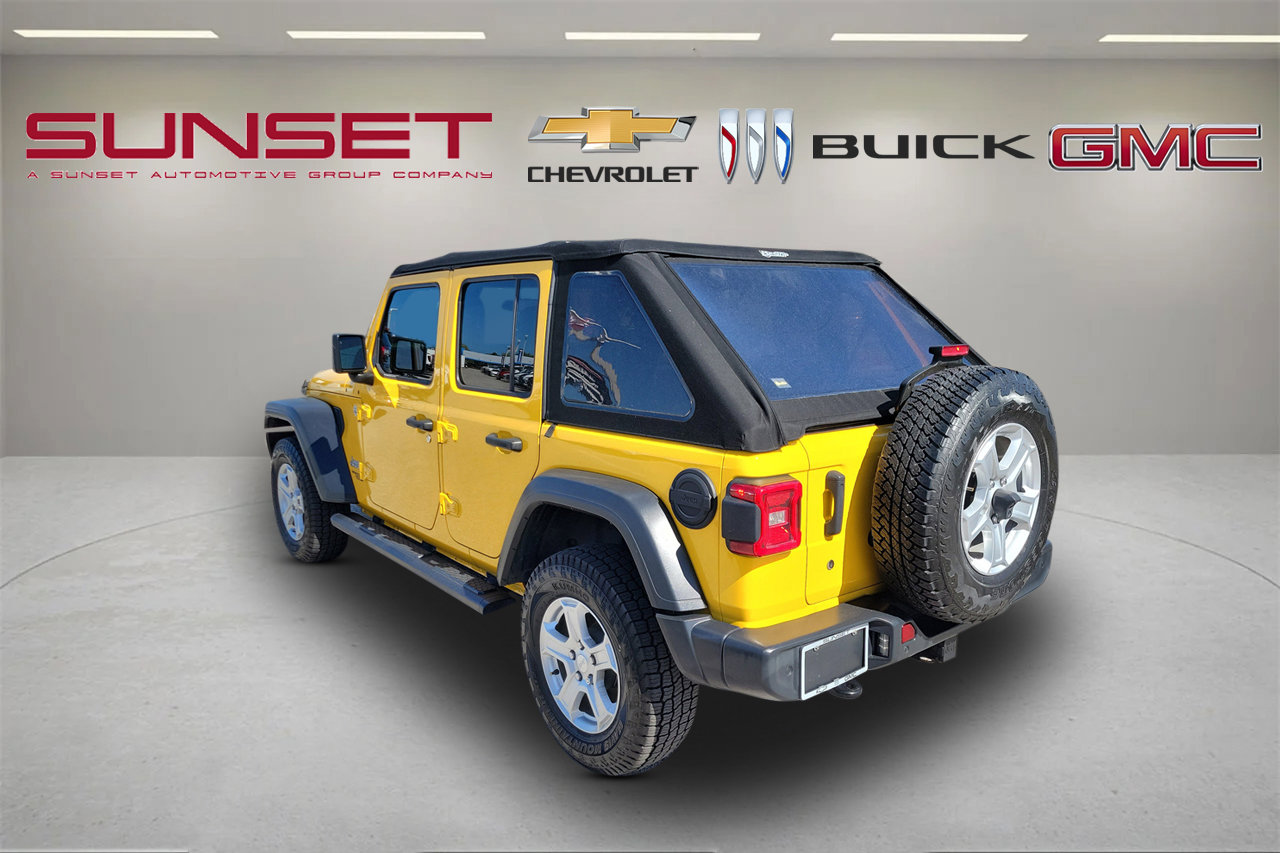 Used 2018 Jeep Wrangler Unlimited Sport S AWD/4WD image 6