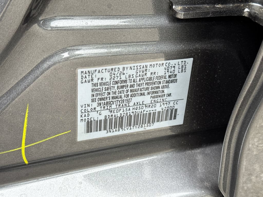 New 2026 Nissan Sentra SV w/ SV Convenience Package FWD image 29