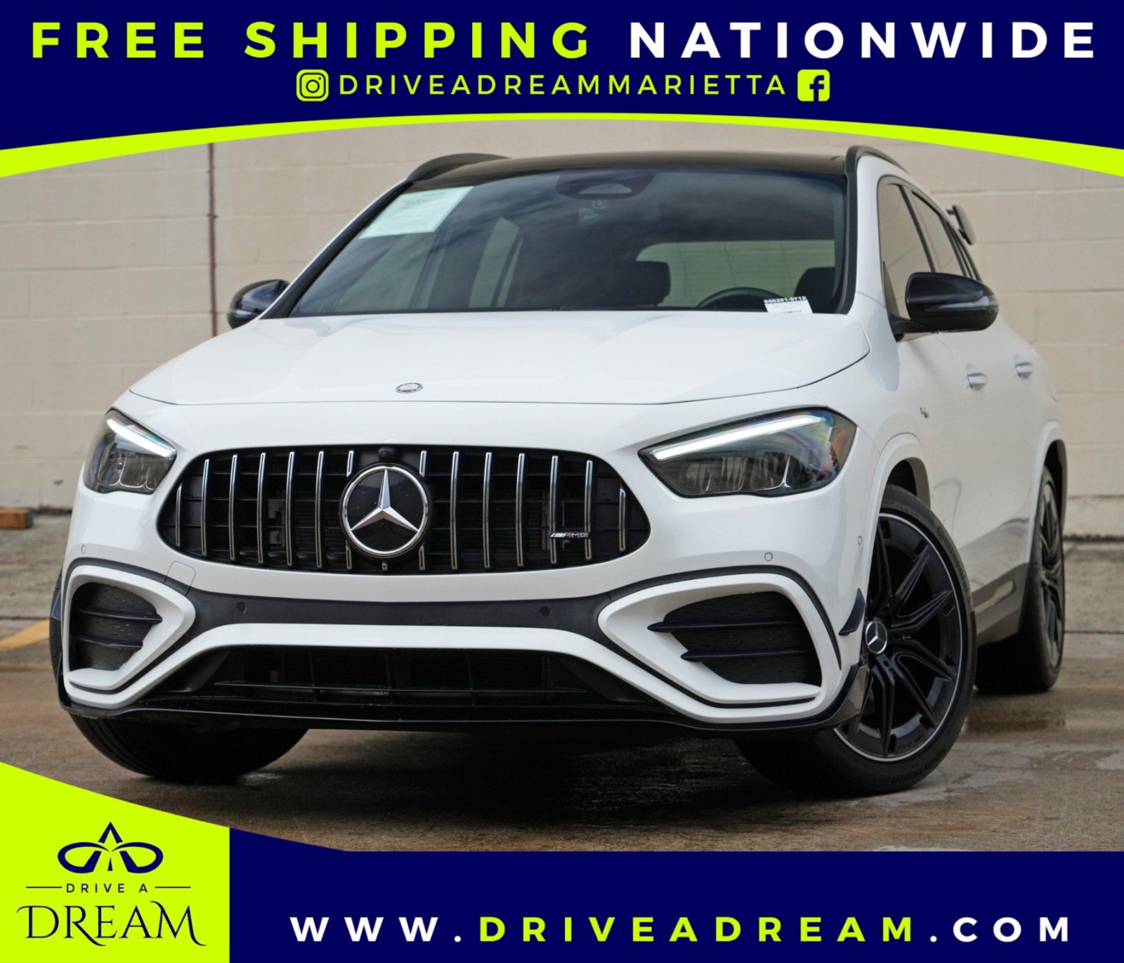 Used 2025 Mercedes-Benz GLA 35 AMG 4MATIC w/ AMG Aerodynamics Package image 1