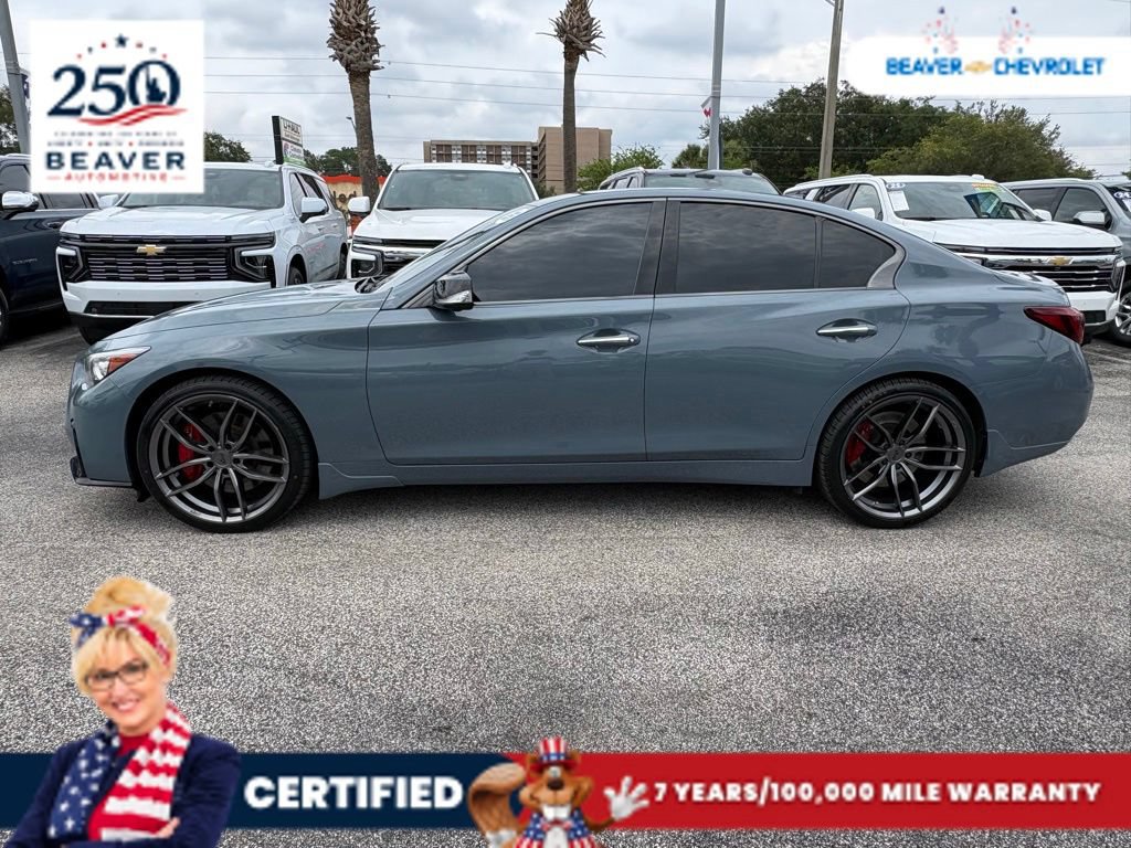 Used 2023 INFINITI Q50 Red Sport 400 AWD/4WD image 4