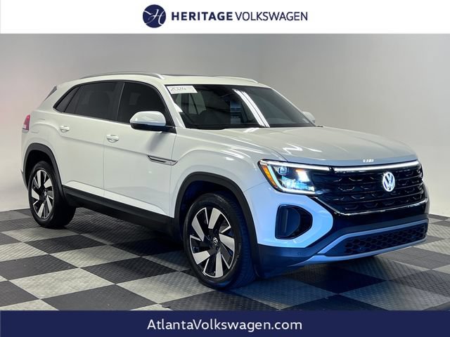 Certified 2024 Volkswagen Atlas Cross Sport SE w/ Panoramic Sunroof Package FWD image 1