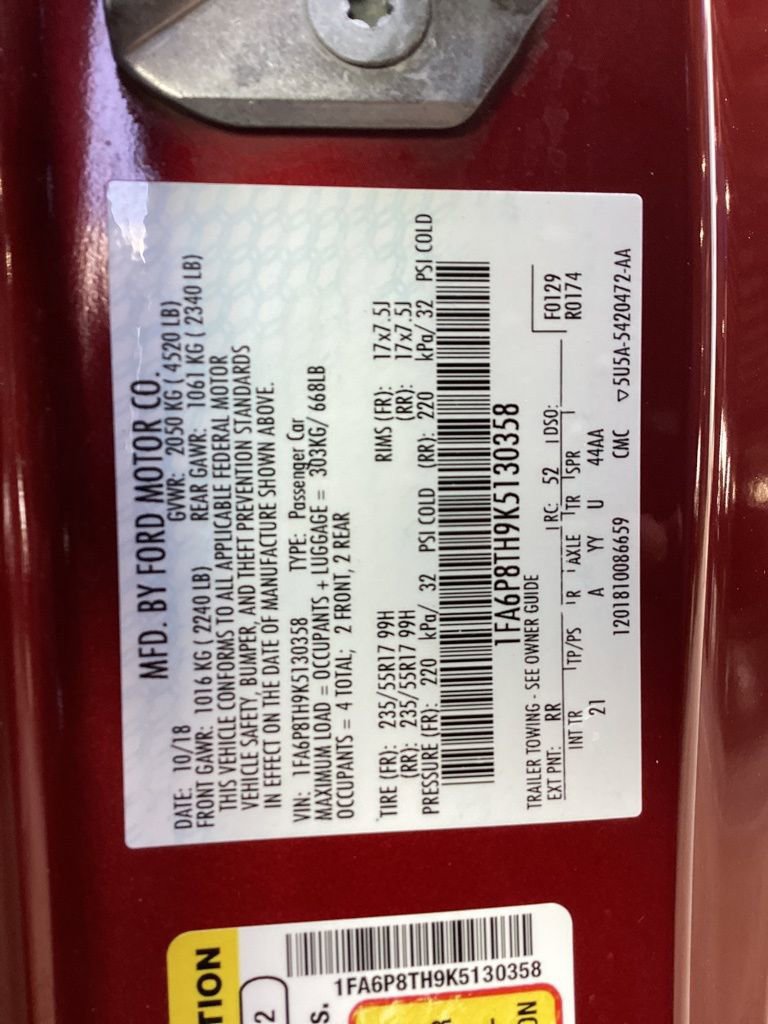 Used 2019 Ford Mustang Coupe image 56